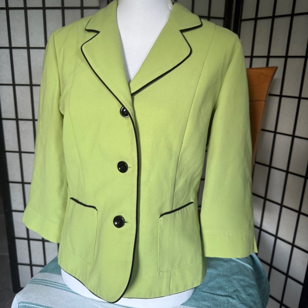 Blazer Green Vintage Studio 1 Size 10